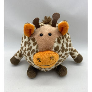Jerri The Giraffe 6”‎ Pawpaint Designs Goofballz Giraffe 2012 Plush
